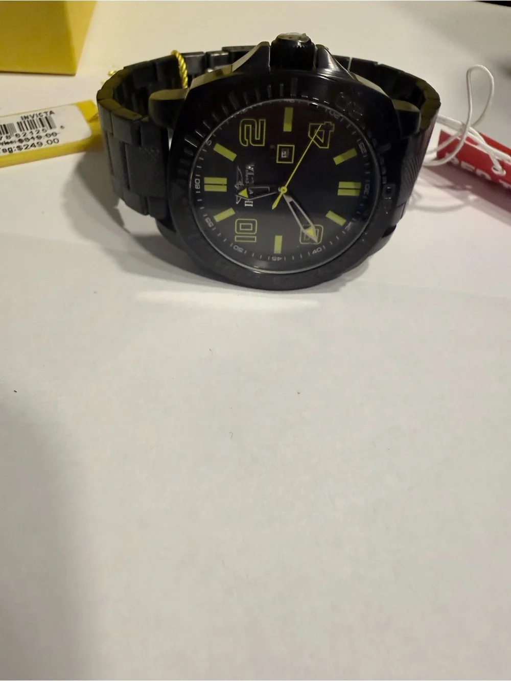 Invicta Speedway 46888 Quartz Black w/Black Dial 46 mm Men's Watch